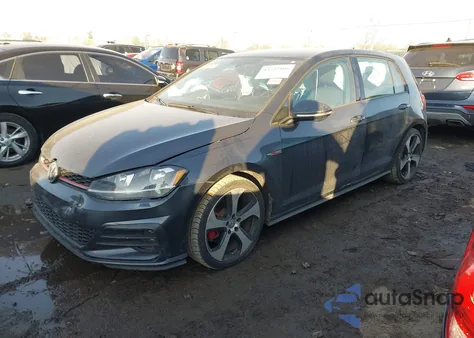 2018 Volkswagen Golf Gti 2.0T Autobahn/2.0T S/2.0T Se from USA, damaged, VIN 3VW447AU1JM294021